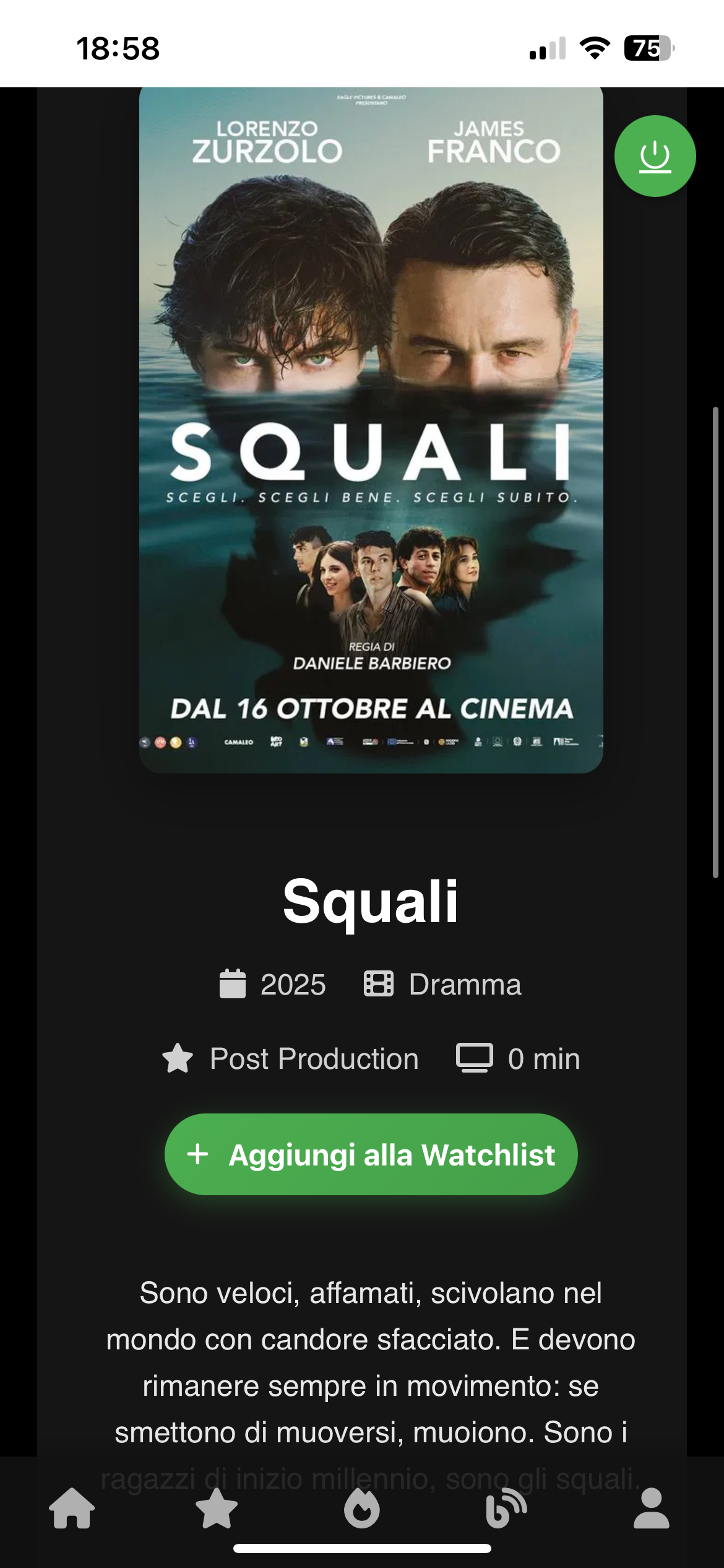 Recensione – Squali (2025)