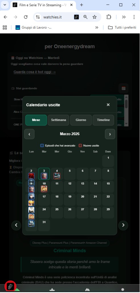 Lo streaming ti intrattiene. Watchies lo mette sotto controllo.